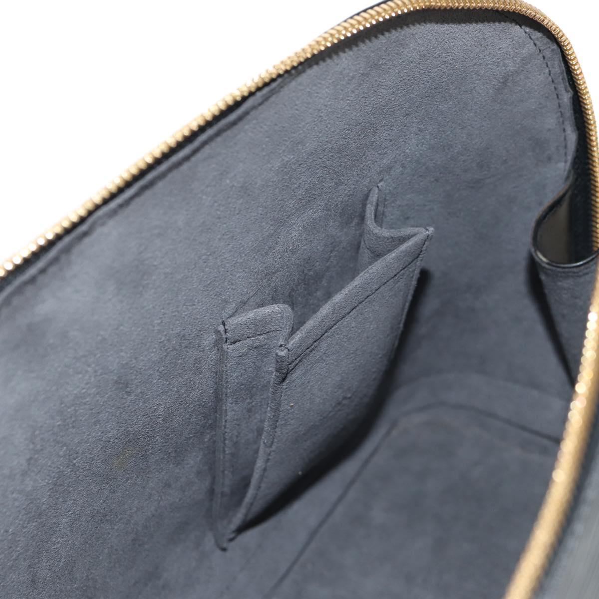 LOUIS VUITTON Epi Alma Hand Bag Black M52142 LV Auth 144616V
