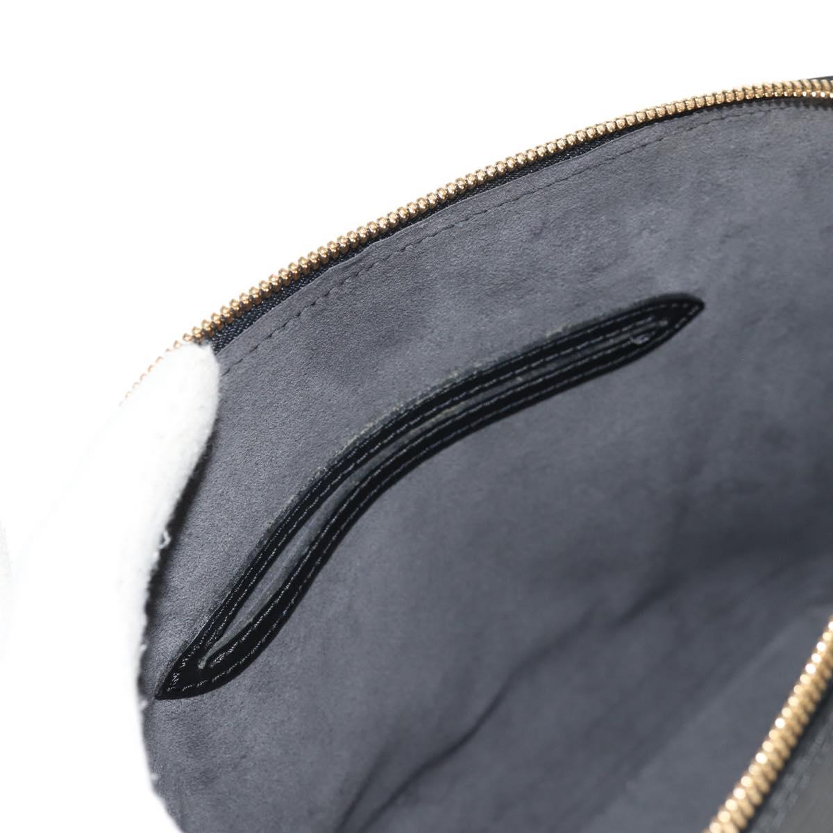 LOUIS VUITTON Epi Alma Hand Bag Black M52142 LV Auth 144616V