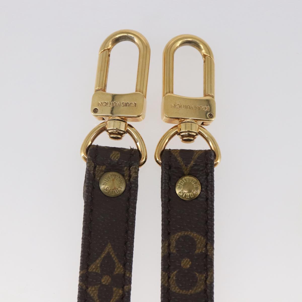 LOUIS VUITTON Monogram Shoulder Strap 39"" LV Auth 144635