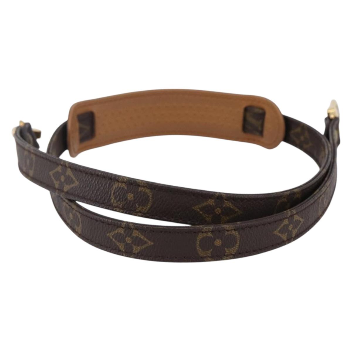 LOUIS VUITTON Monogram Shoulder Strap 39"" LV Auth 144635
