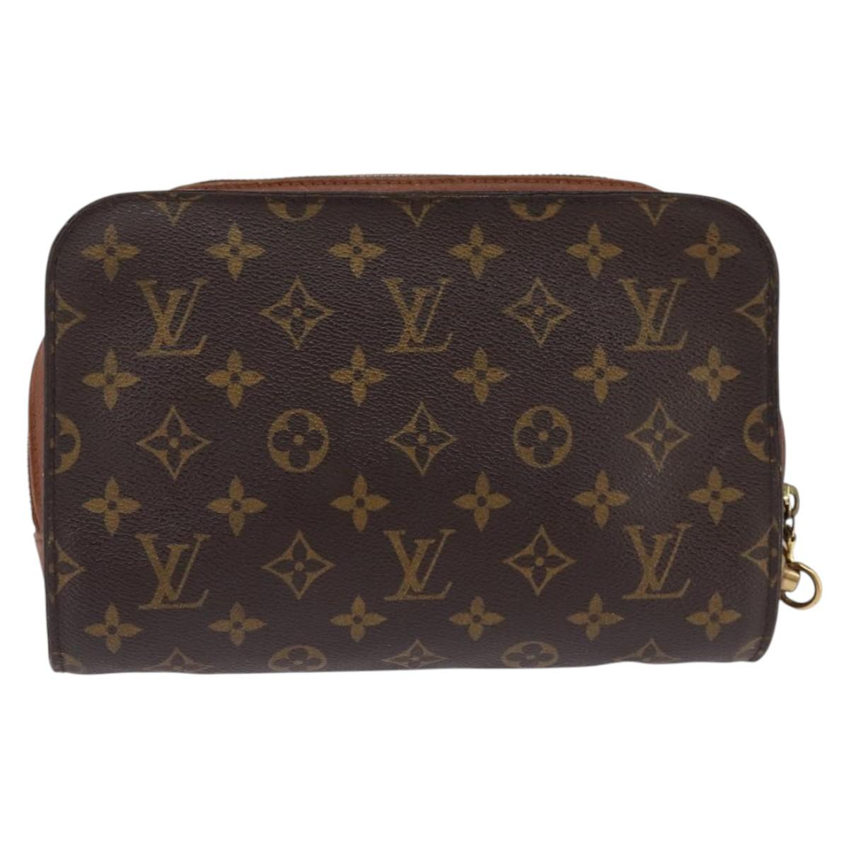 LOUIS VUITTON Monogram Orsay Clutch Bag M51790 LV Auth 144638