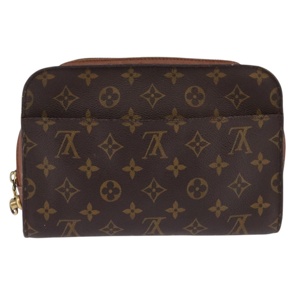 LOUIS VUITTON Monogram Orsay Clutch Bag M51790 LV Auth 144638