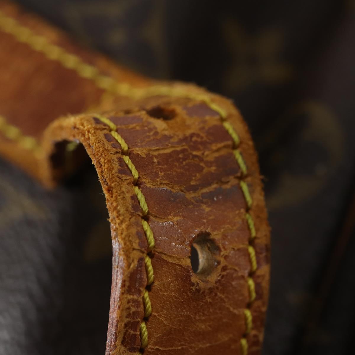 LOUIS VUITTON Monogram Saumur 35 Shoulder Bag M42254 LV Auth 144639