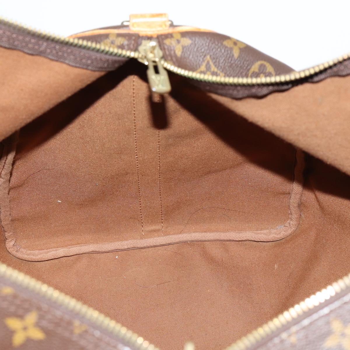 LOUIS VUITTON Monogram Keepall Bandouliere 60 Boston Bag M41412 LV Auth 144653