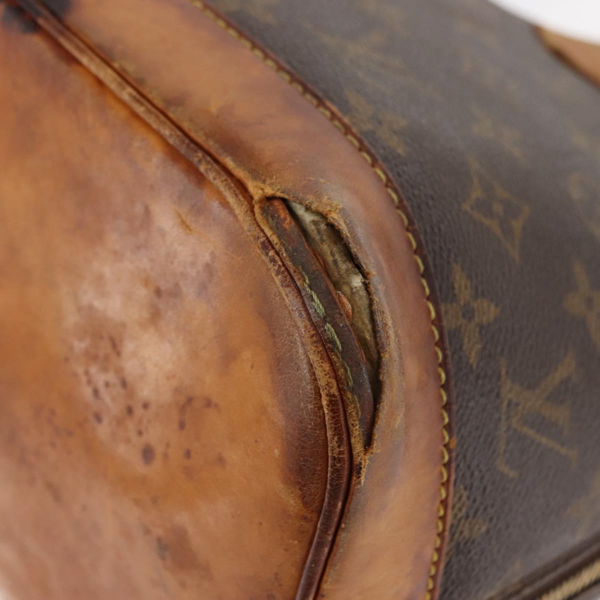 LOUIS VUITTON Monogram Alma Hand Bag M51130 LV Auth 144656