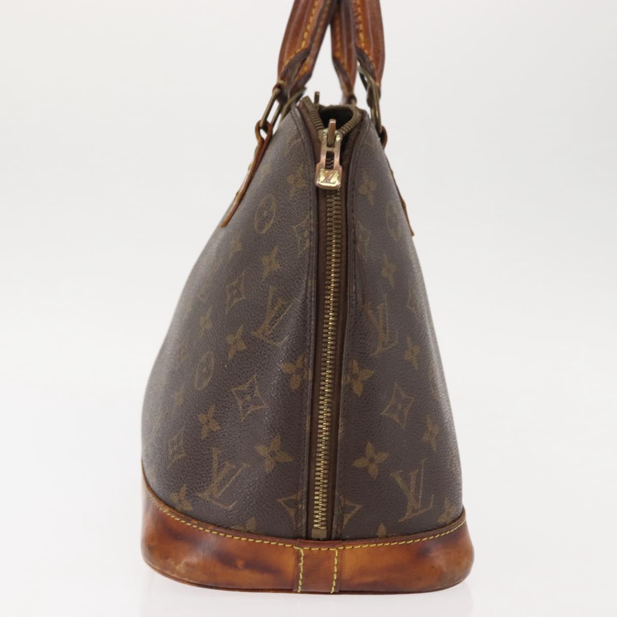 LOUIS VUITTON Monogram Alma Hand Bag M51130 LV Auth 144656