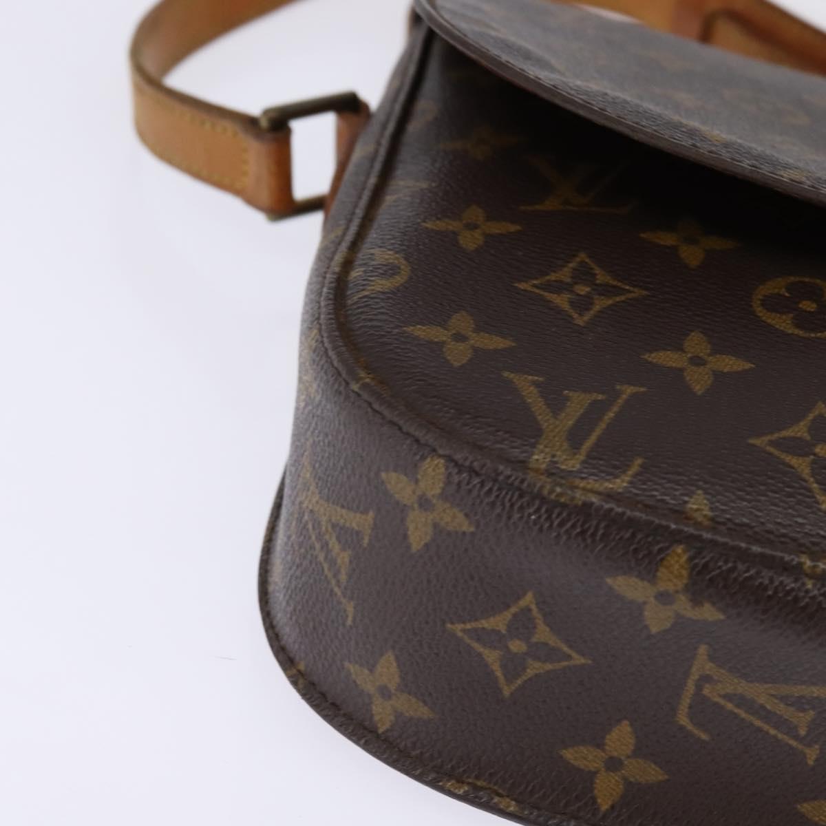 LOUIS VUITTON Monogram Saint Cloud GM Shoulder Bag M51242 LV Auth 144657