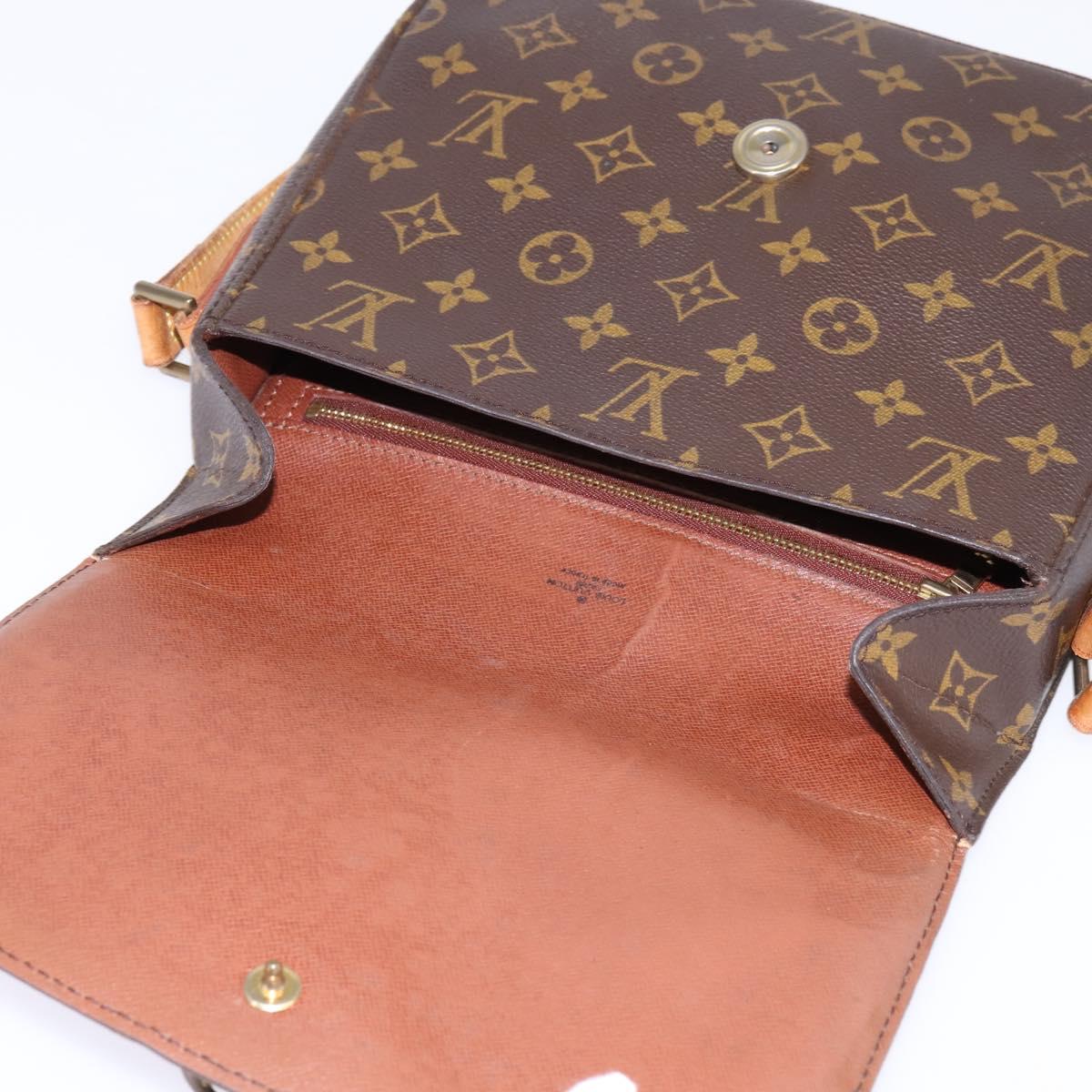 LOUIS VUITTON Monogram Saint Cloud GM Shoulder Bag M51242 LV Auth 144657