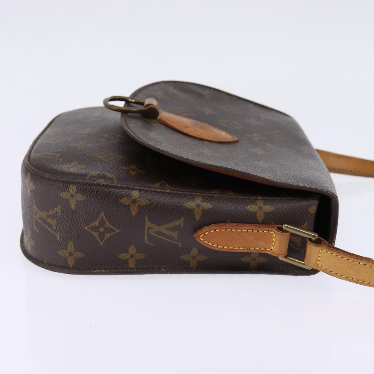LOUIS VUITTON Monogram Saint Cloud GM Shoulder Bag M51242 LV Auth 144657