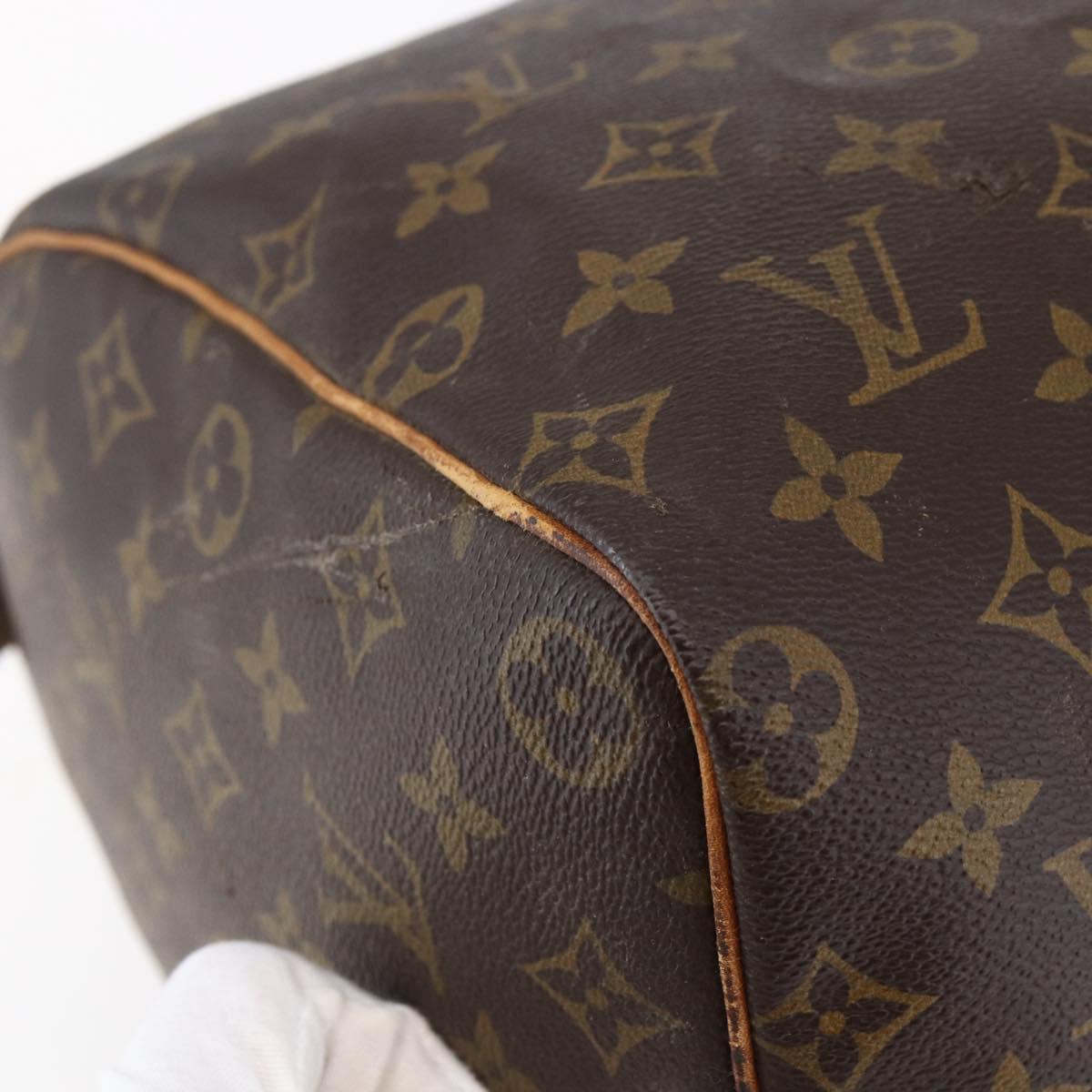 LOUIS VUITTON Monogram Speedy 40 Hand Bag M41522 LV Auth 144664