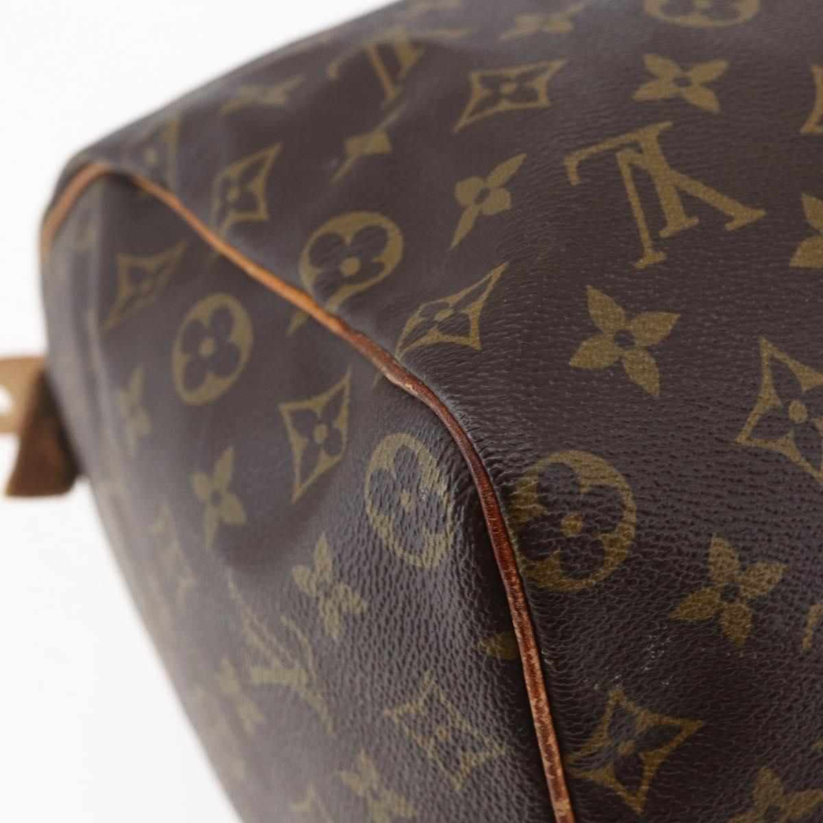 LOUIS VUITTON Monogram Speedy 40 Hand Bag M41522 LV Auth 144664