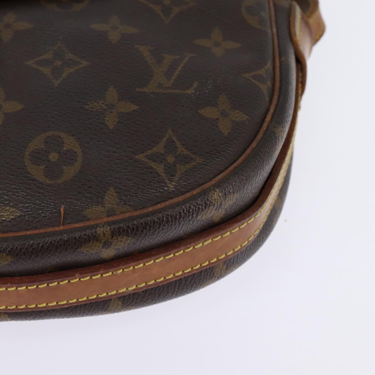 LOUIS VUITTON Monogram Jeune Fille MM Shoulder Bag M51226 LV Auth 144668