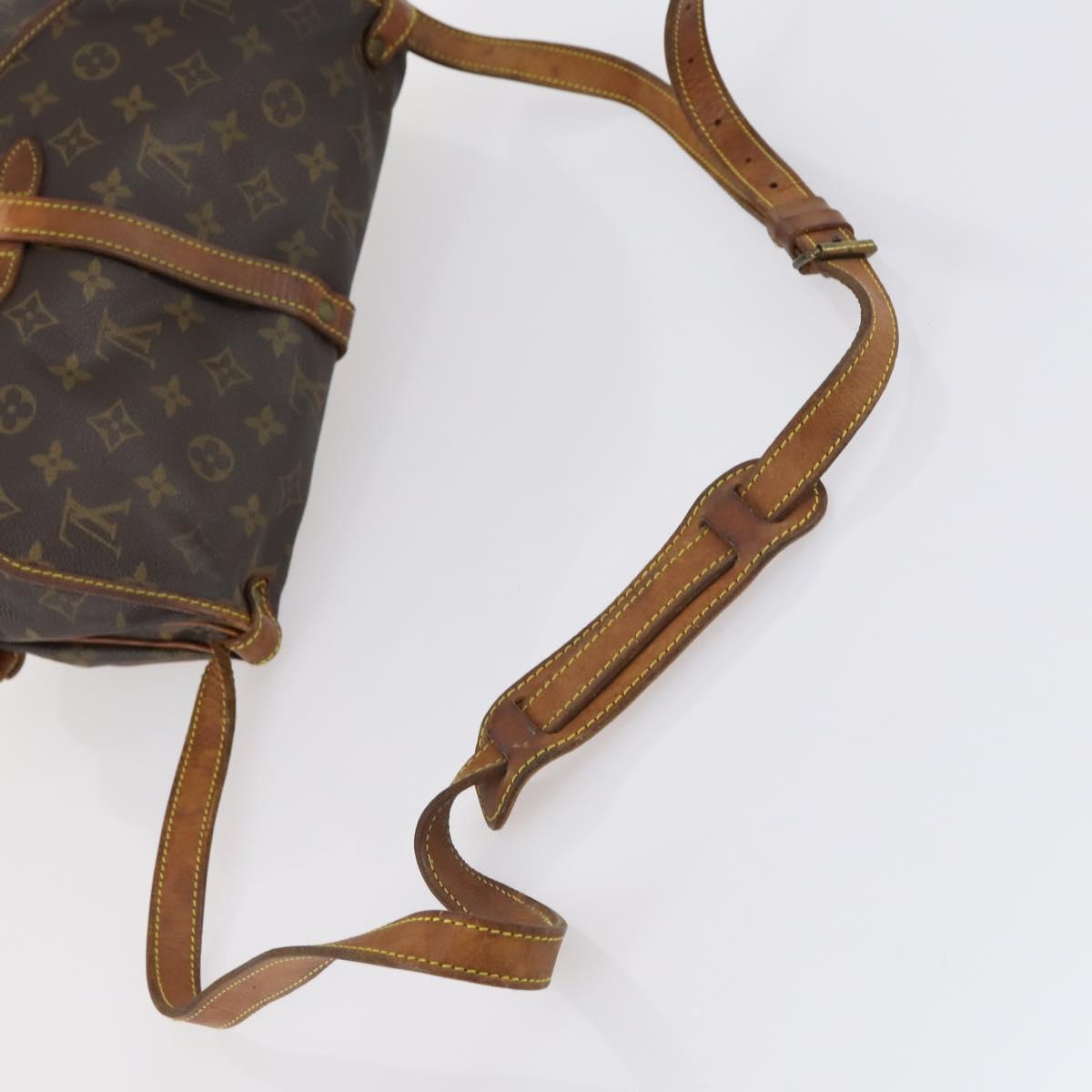 LOUIS VUITTON Monogram Saumur 30 Shoulder Bag M42256 LV Auth 144669