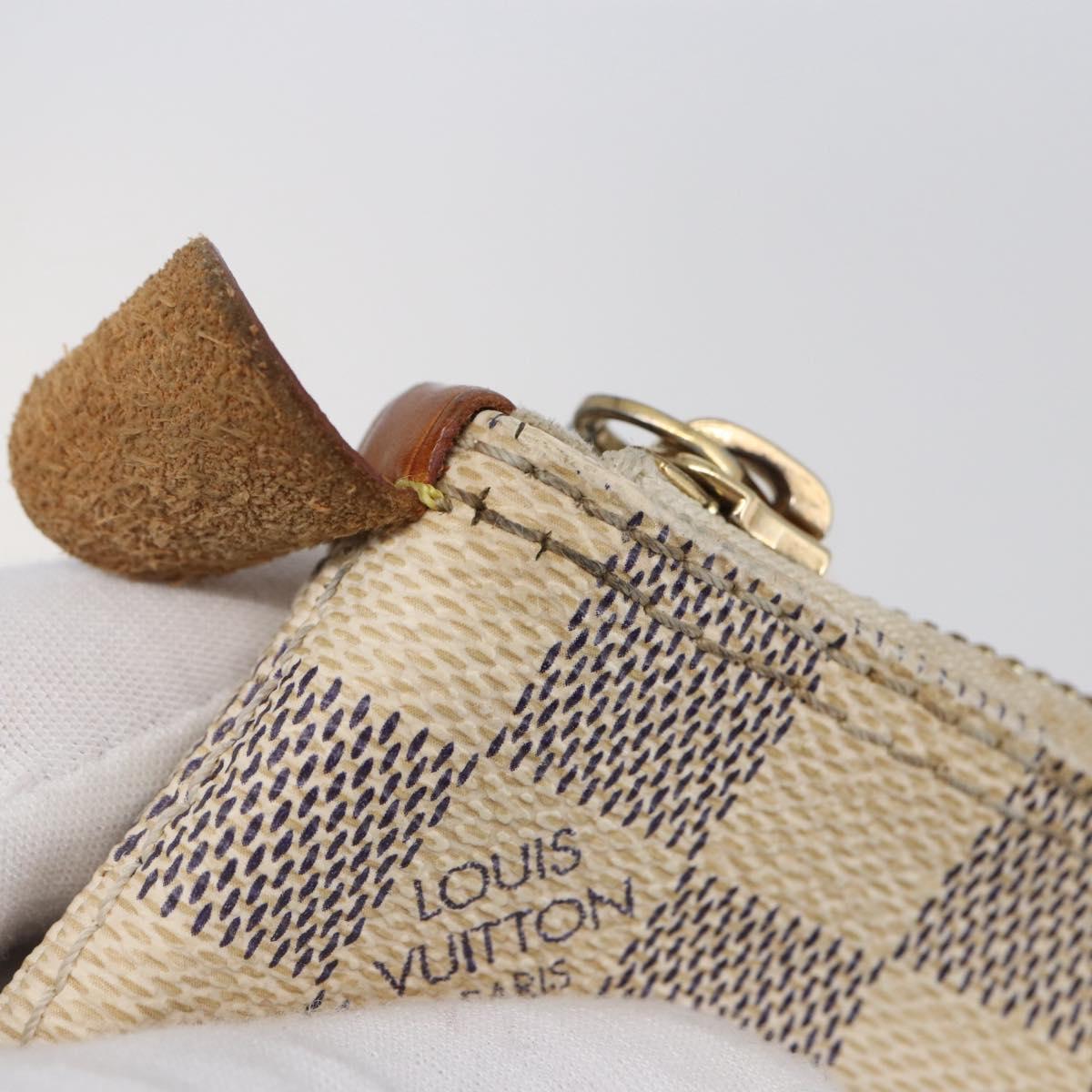 LOUIS VUITTON Damier Azur Saleya PM Tote Bag N51186 LV Auth 144671