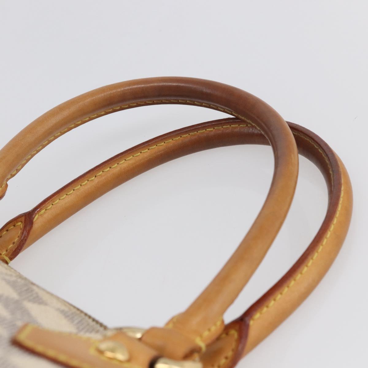 LOUIS VUITTON Damier Azur Saleya PM Tote Bag N51186 LV Auth 144671