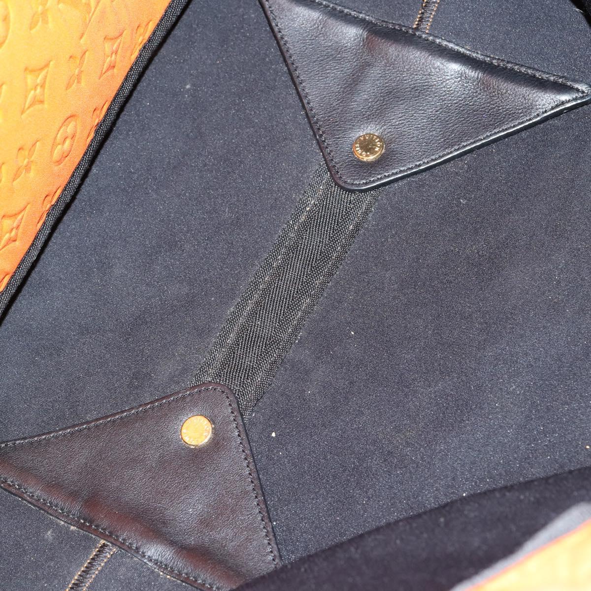 LOUIS VUITTON Cruise Line Scuba MM Tote Bag Orange M92803 LV Auth 144674