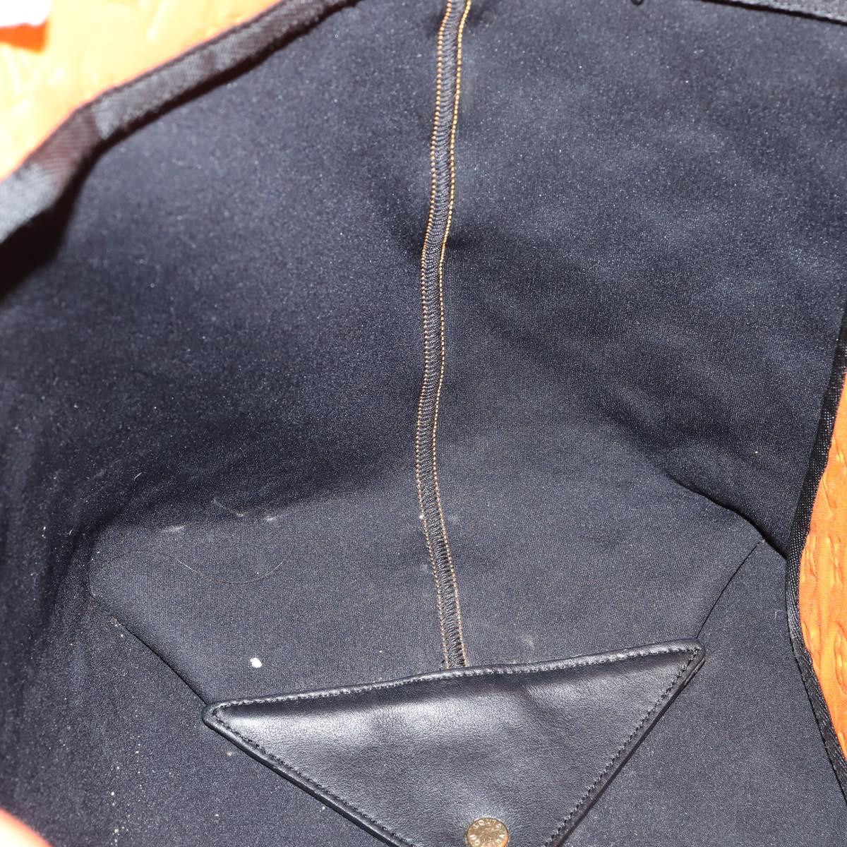 LOUIS VUITTON Cruise Line Scuba MM Tote Bag Orange M92803 LV Auth 144674