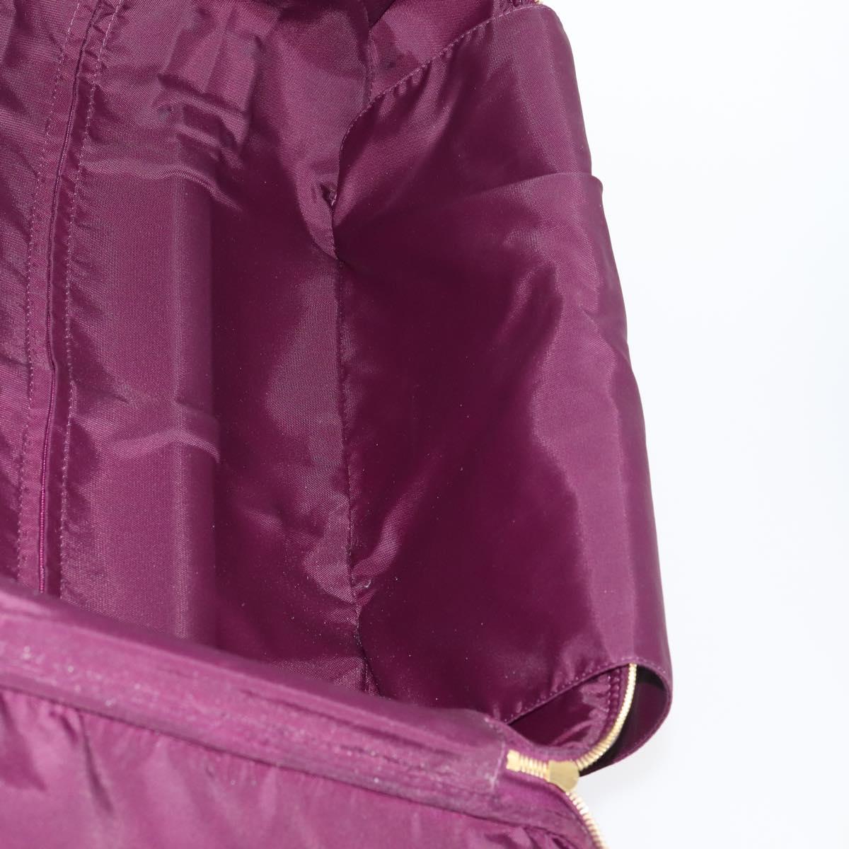 LOUIS VUITTON Monogram Vernis Pegas 45 suitcase Violet LV Auth 144675