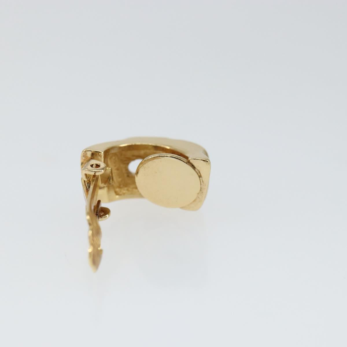 Christian Dior Earring metal Gold Auth 144694