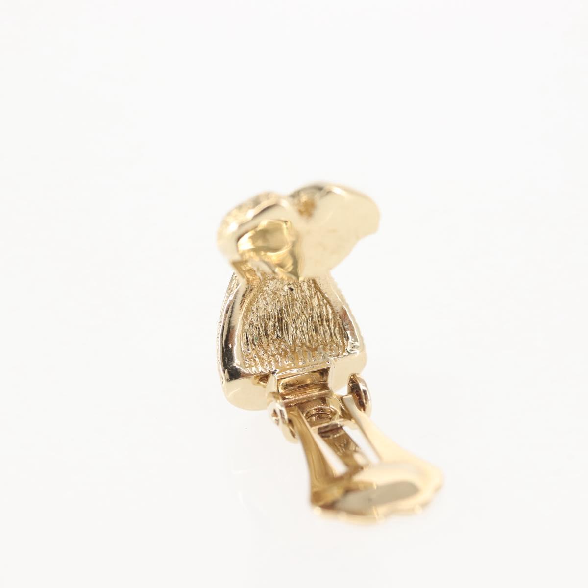 Christian Dior Earring metal Gold Auth 144696