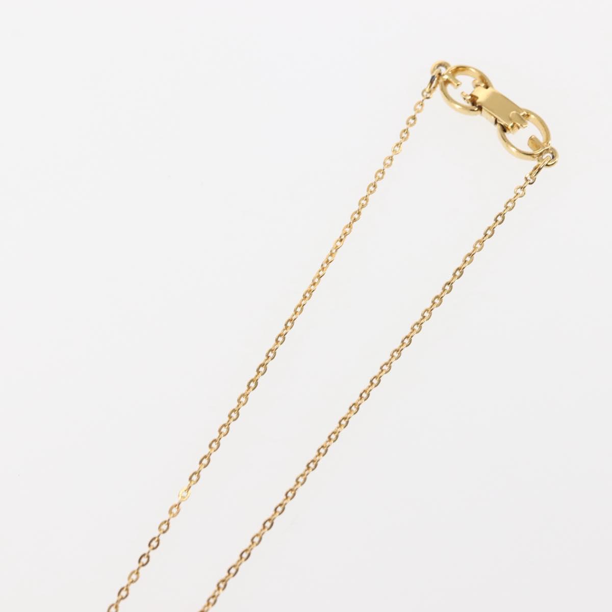 GIVENCHY Necklace metal Gold Auth 144703