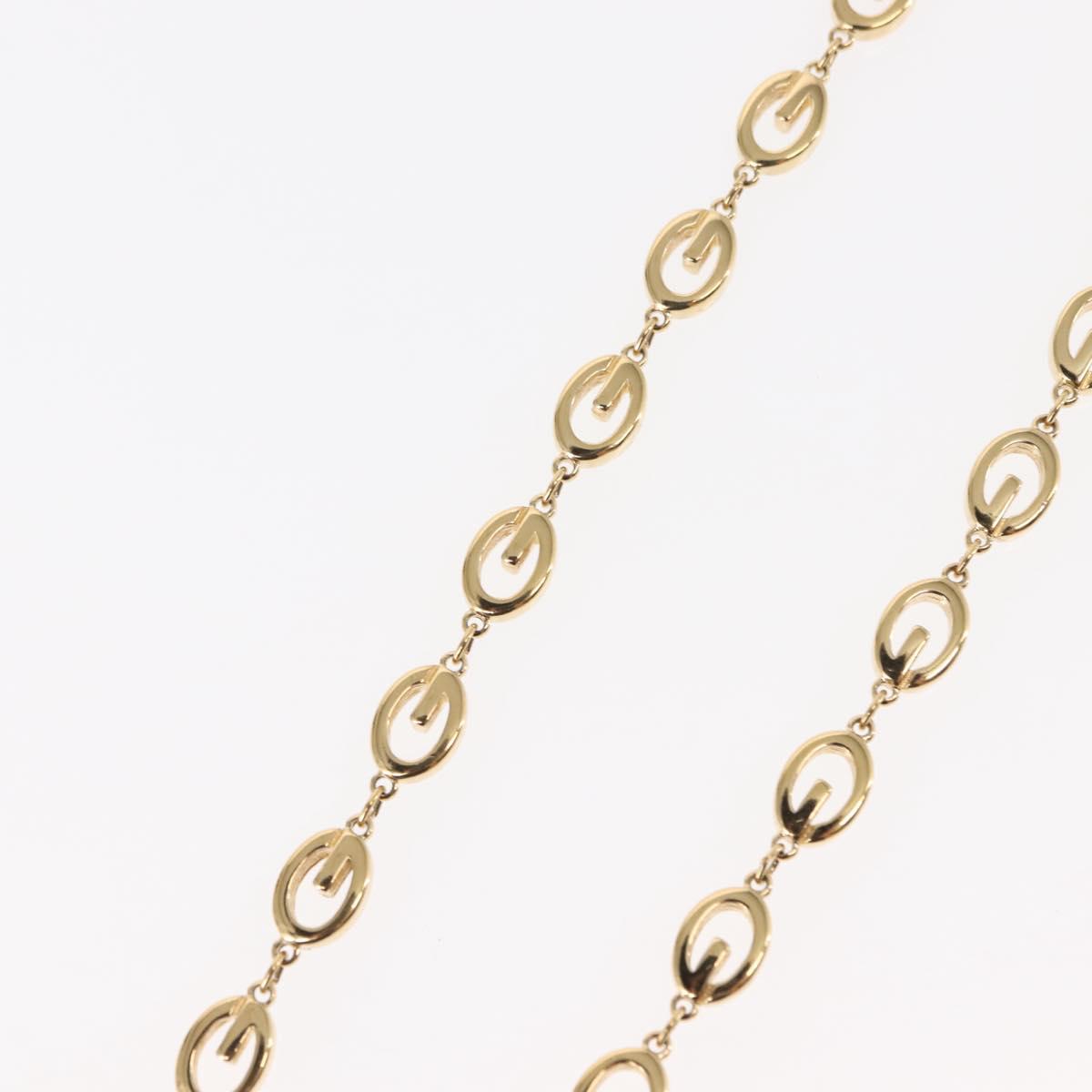 GIVENCHY Necklace metal Gold Auth 144704