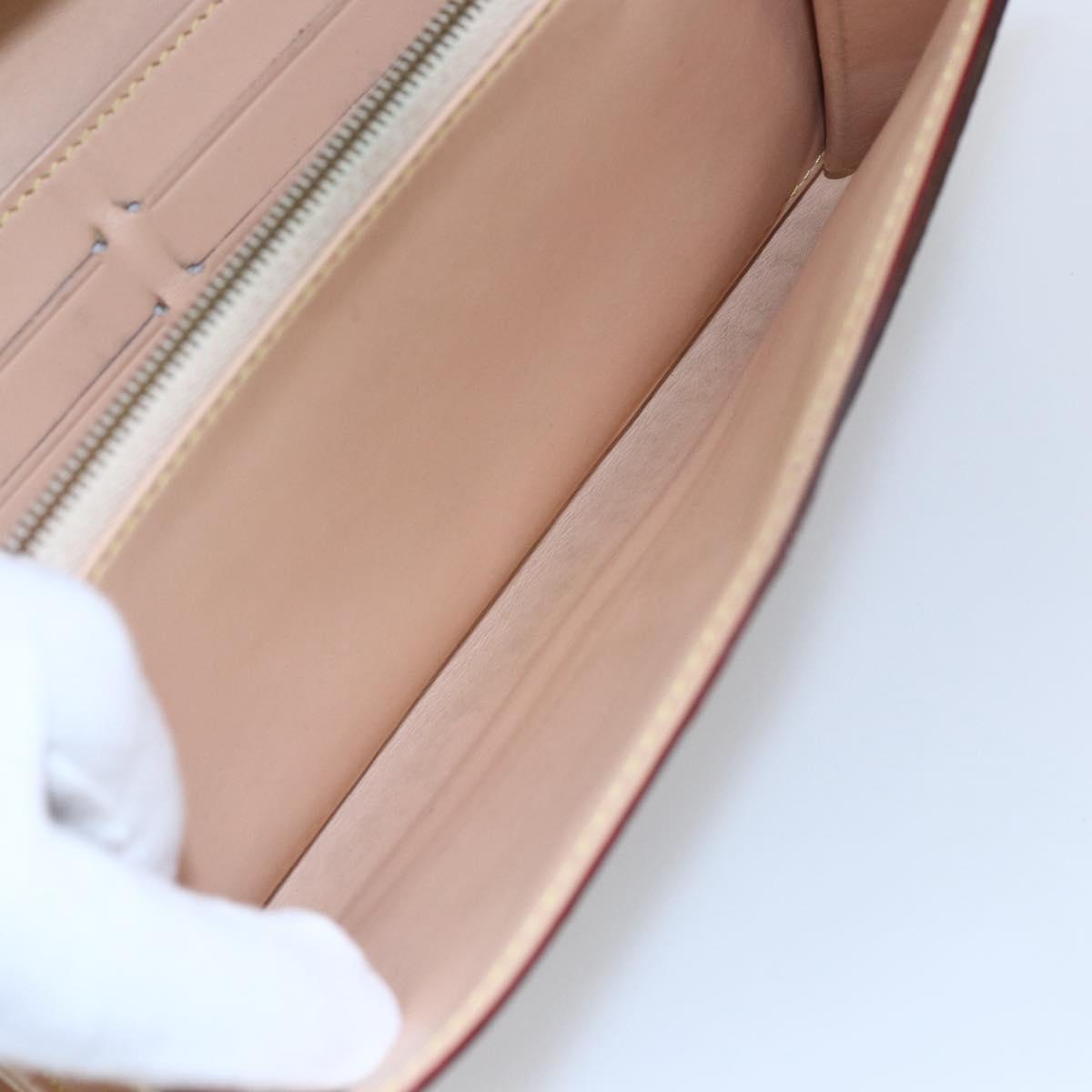 LOUIS VUITTON Multicolor Portefeiulle Sarah Wallet Black M60668 LV Auth 144715