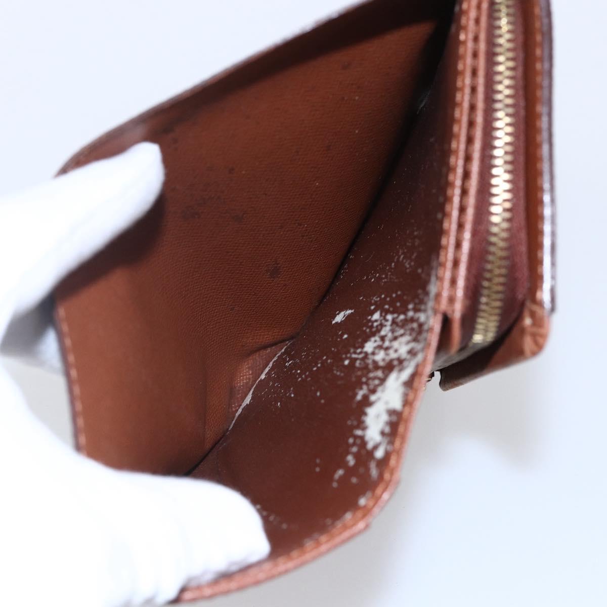 LOUIS VUITTON Monogram Porte Monnaie Billets Tresor Wallet M61730 LV Auth 144718