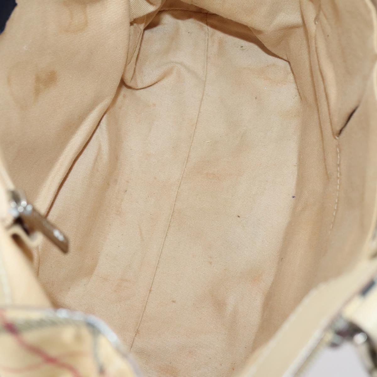 LOUIS VUITTON Burberry Monogram Nova Check Bag Canvas 3Set Black Auth 144724