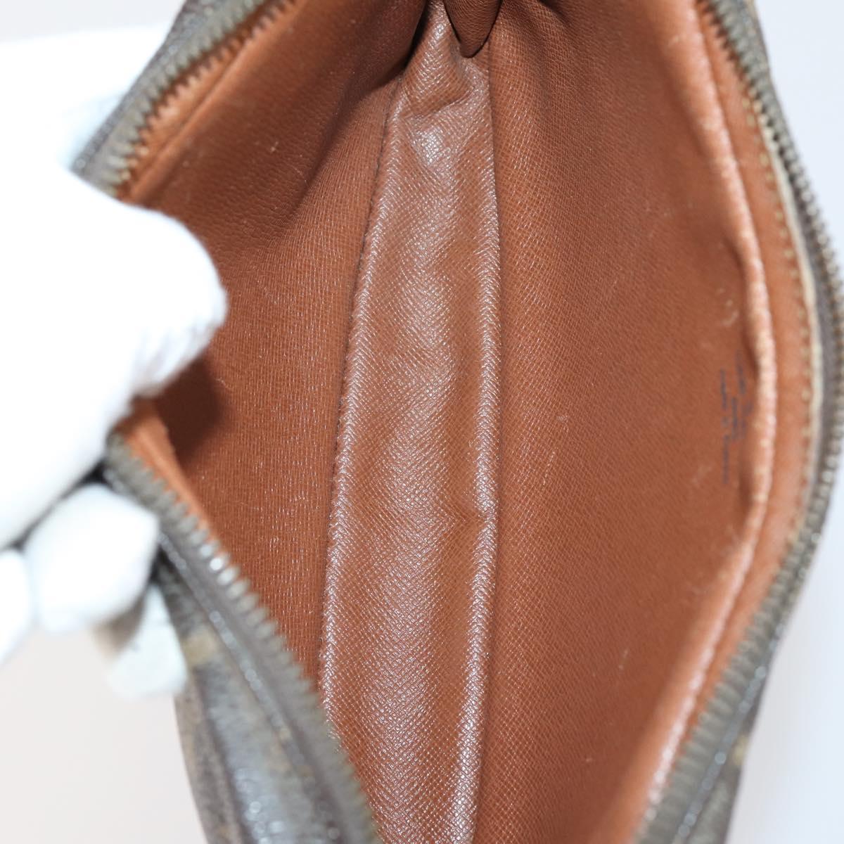 LOUIS VUITTON Burberry Monogram Nova Check Bag Canvas 3Set Black Auth 144724