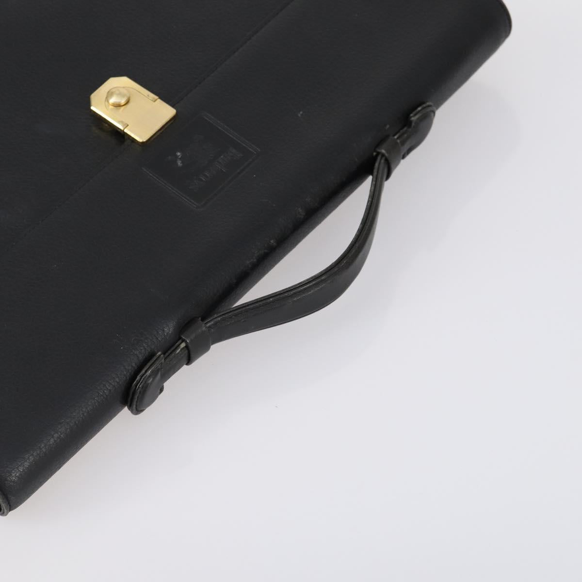 LOUIS VUITTON Burberry Monogram Nova Check Bag Canvas 3Set Black Auth 144724