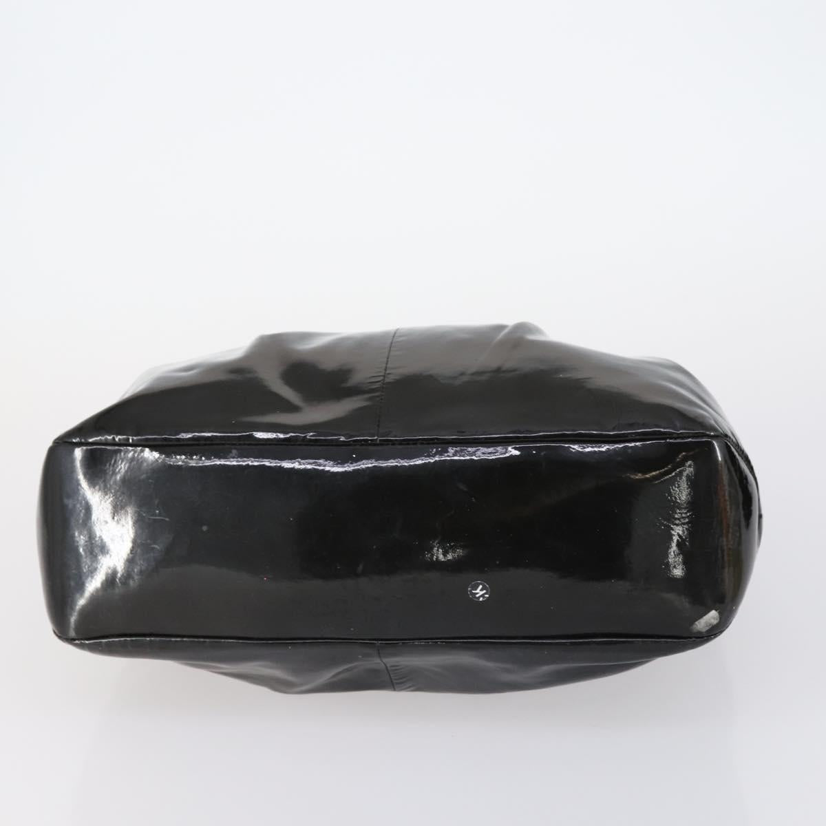 CELINE Fendi Ferragamo C Macadam Canvas Bag Nylon Leather 5 Set Black Auth 144725