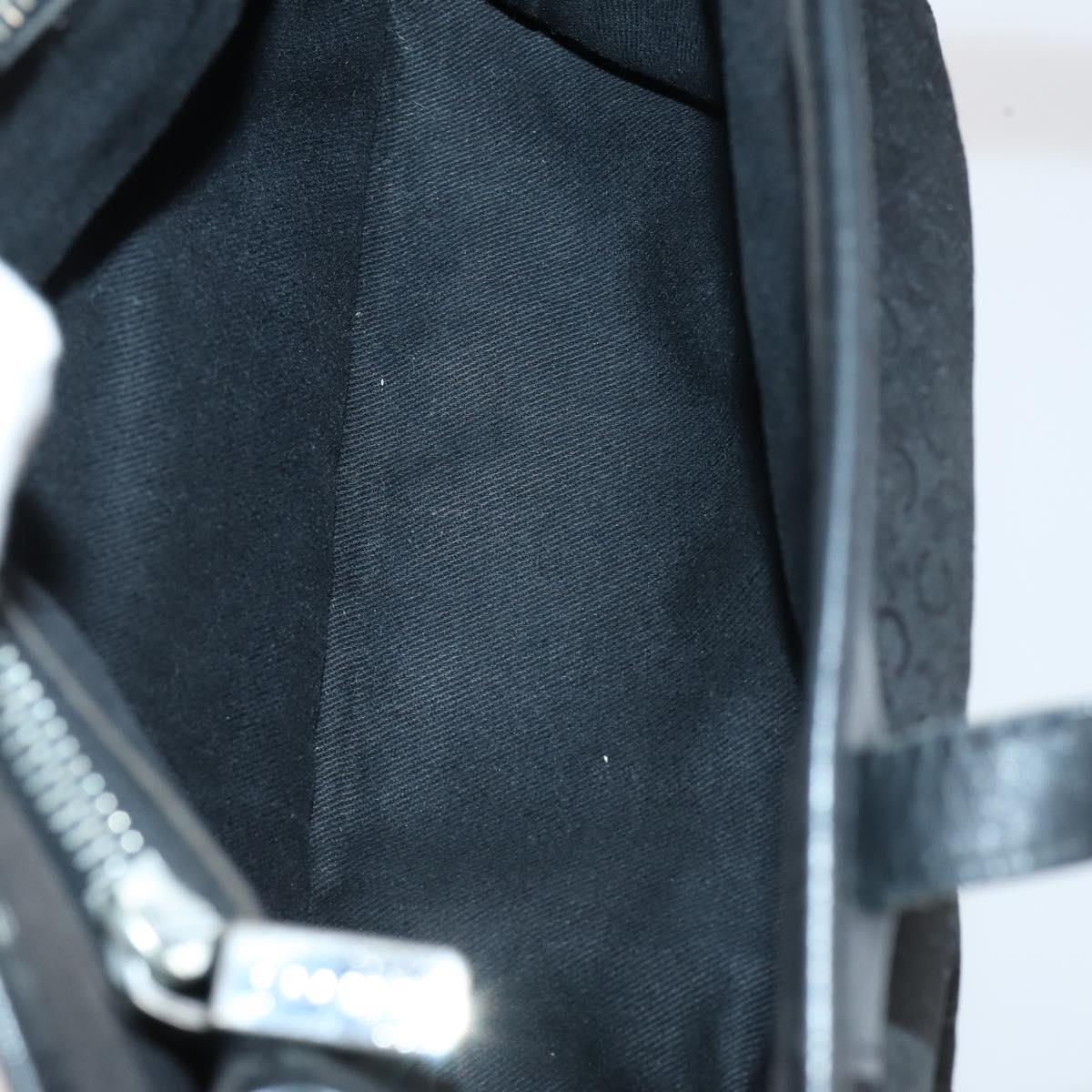 CELINE Fendi Ferragamo C Macadam Canvas Bag Nylon Leather 5 Set Black Auth 144725