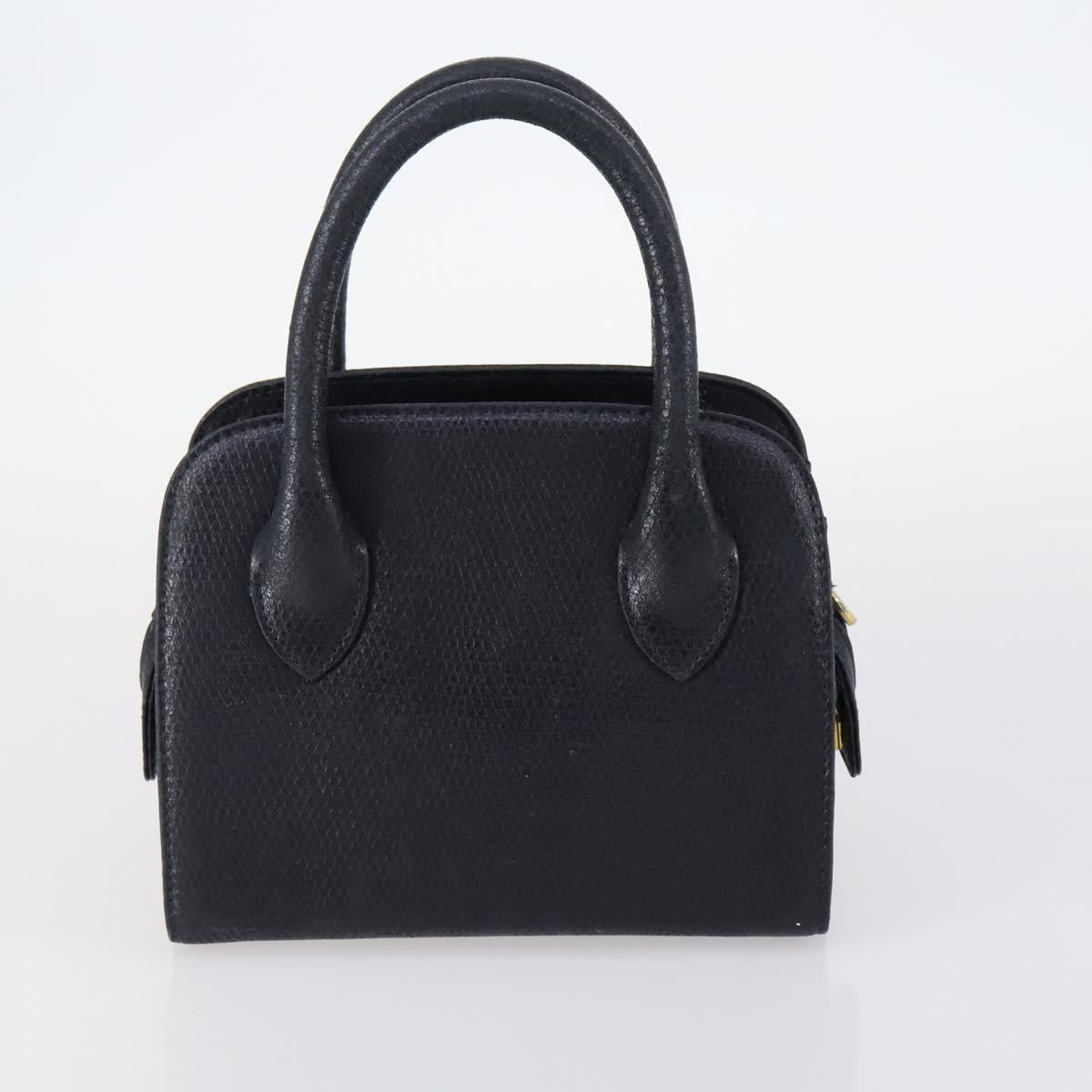 CELINE Fendi Ferragamo C Macadam Canvas Bag Nylon Leather 5 Set Black Auth 144725