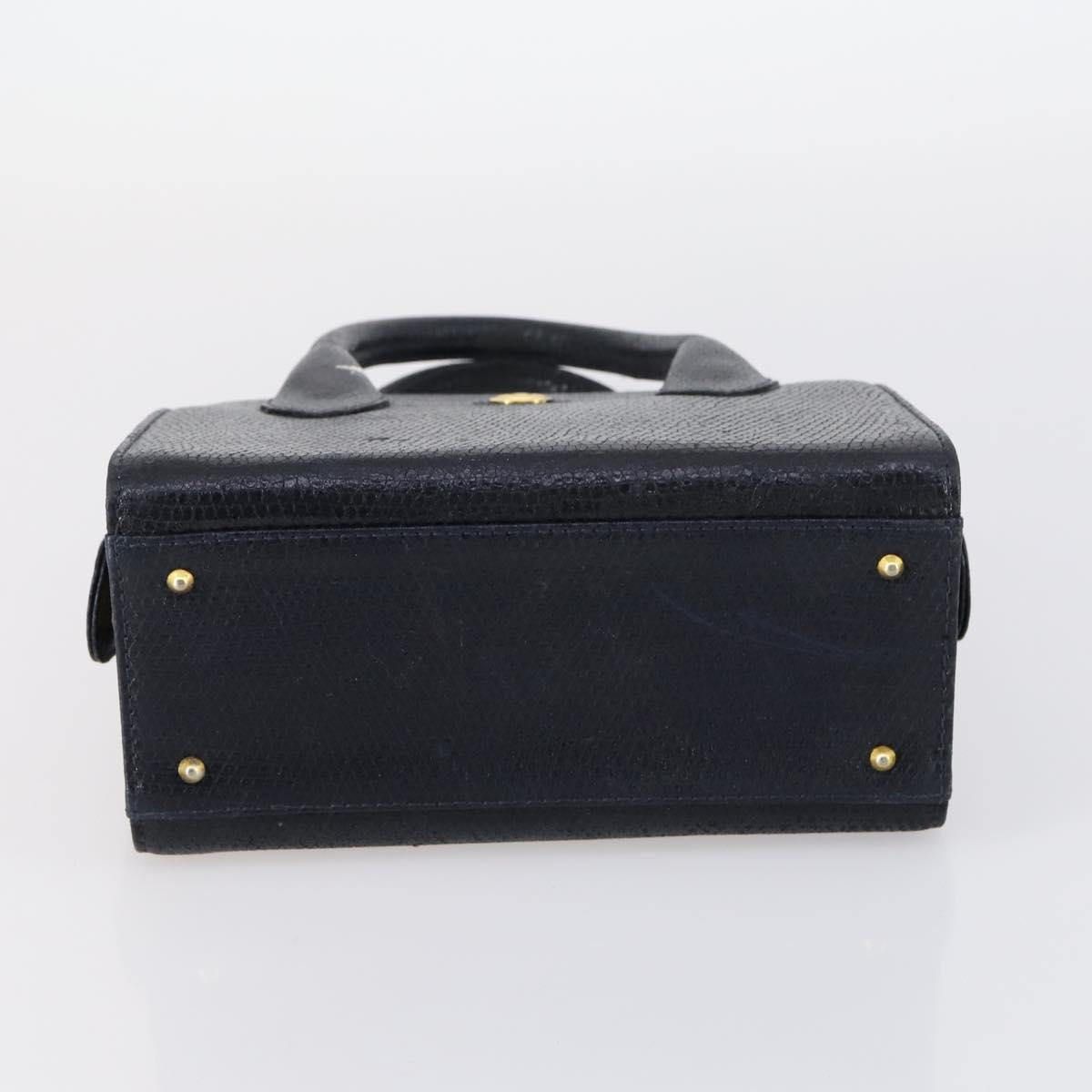 CELINE Fendi Ferragamo C Macadam Canvas Bag Nylon Leather 5 Set Black Auth 144725