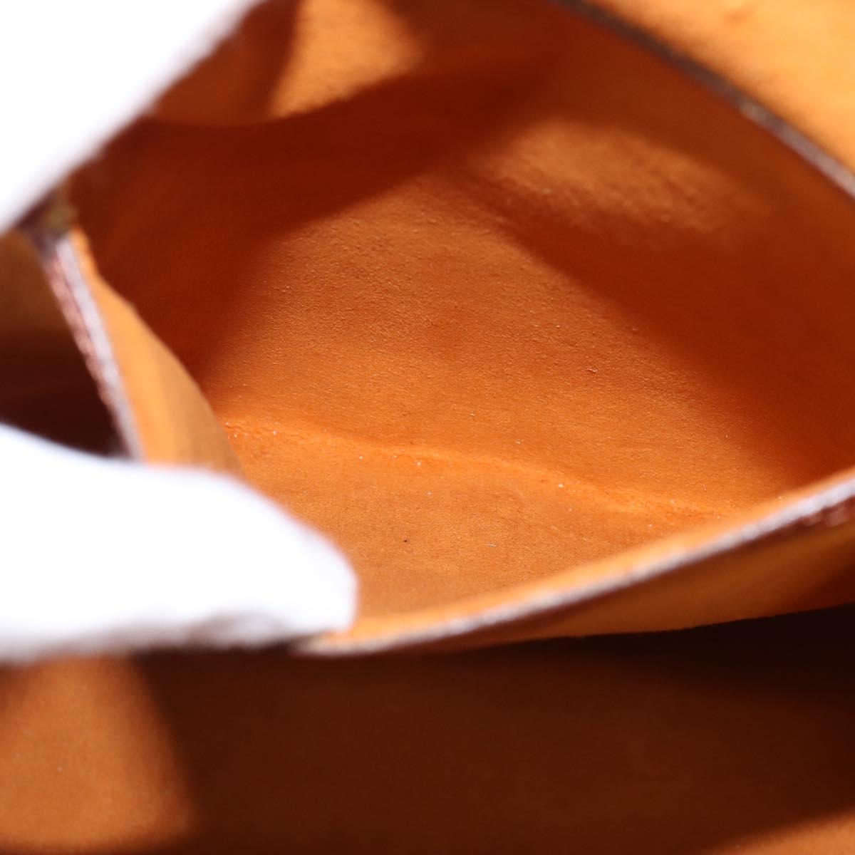 LOUIS VUITTON Epi Coblanc Shoulder Bag Brown M52293 LV Auth 144761