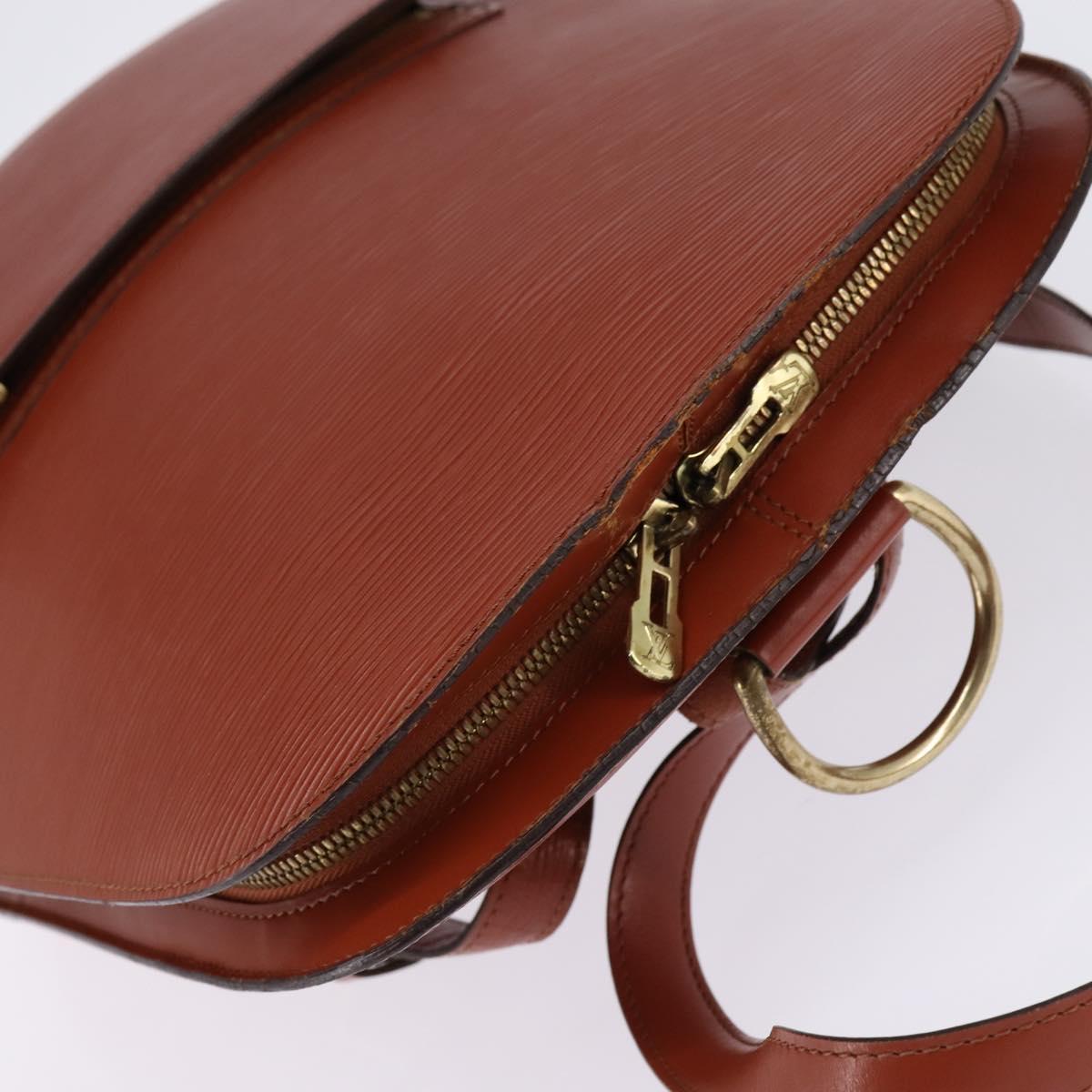 LOUIS VUITTON Epi Coblanc Shoulder Bag Brown M52293 LV Auth 144761