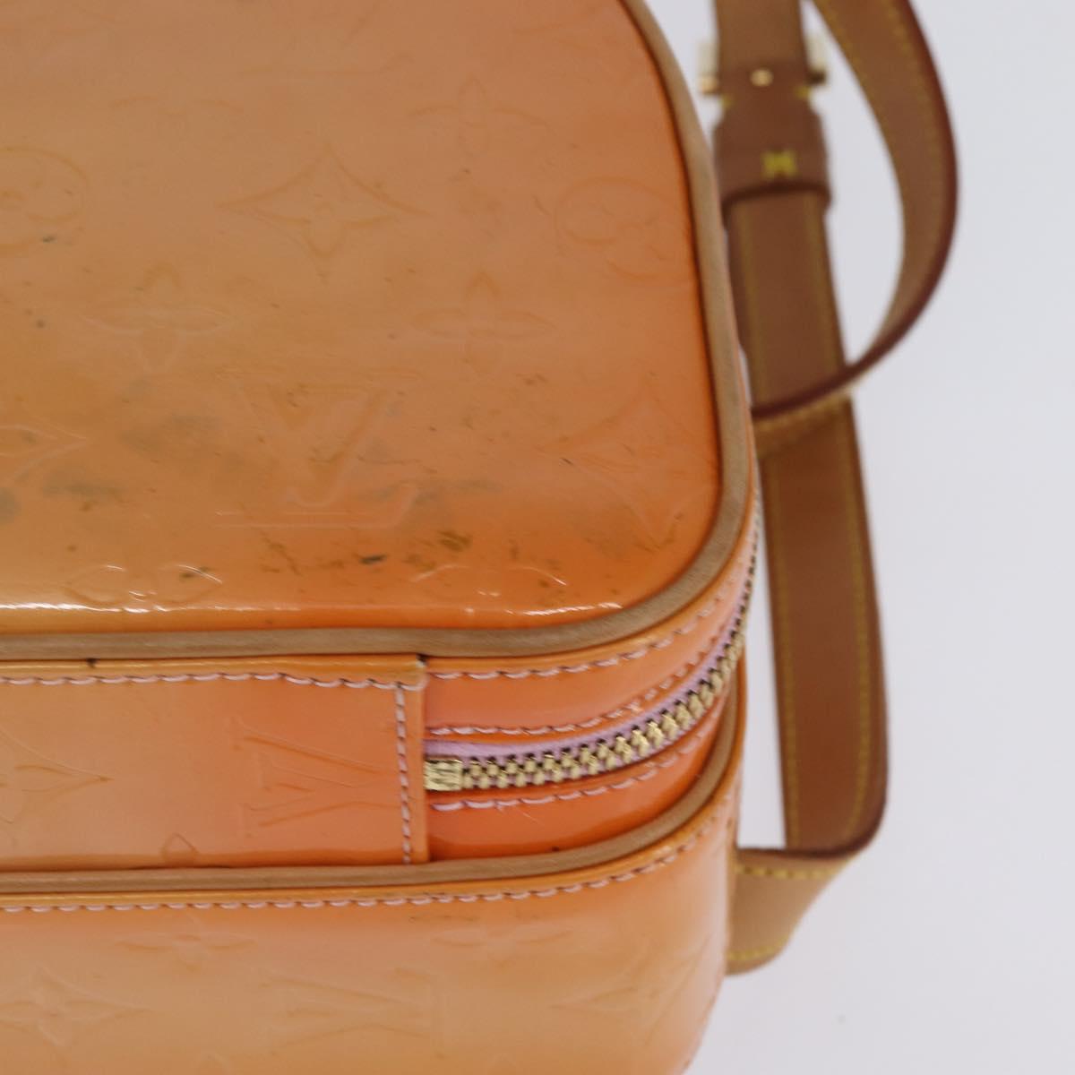 LOUIS VUITTON Vernis Marley Backpack Marshmallow Pink M91039 LV Auth 144764