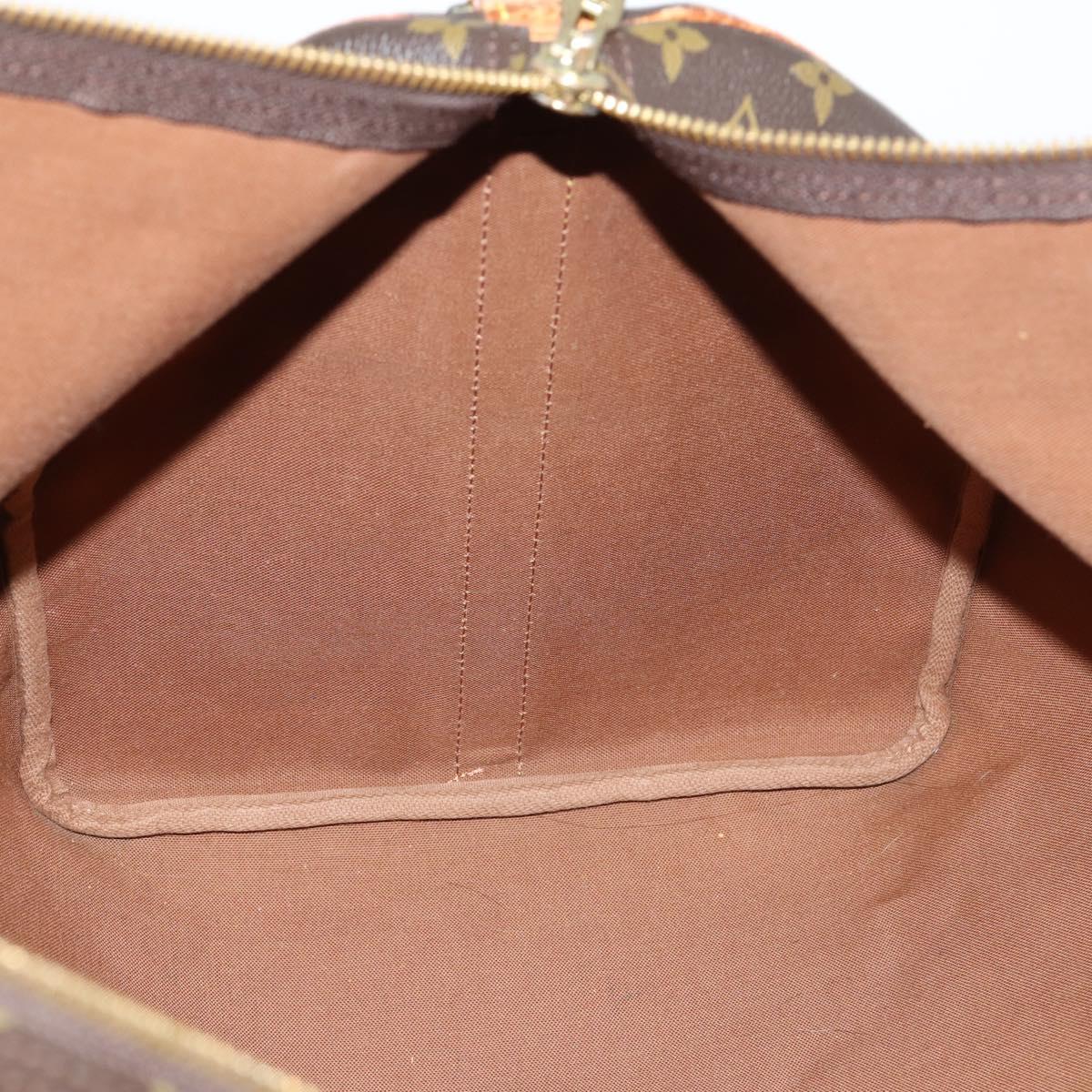 LOUIS VUITTON Monogram Keepall Bandouliere 60 Boston Bag M41412 LV Auth 144769