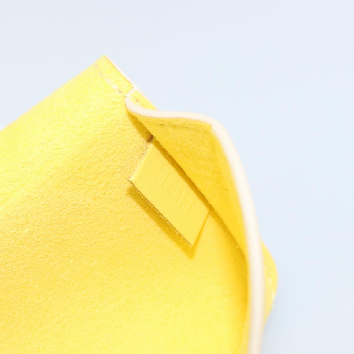 LOUIS VUITTON Damier Azur Etui Lunette Woody Glasses Case GI0388 LV Auth 144774