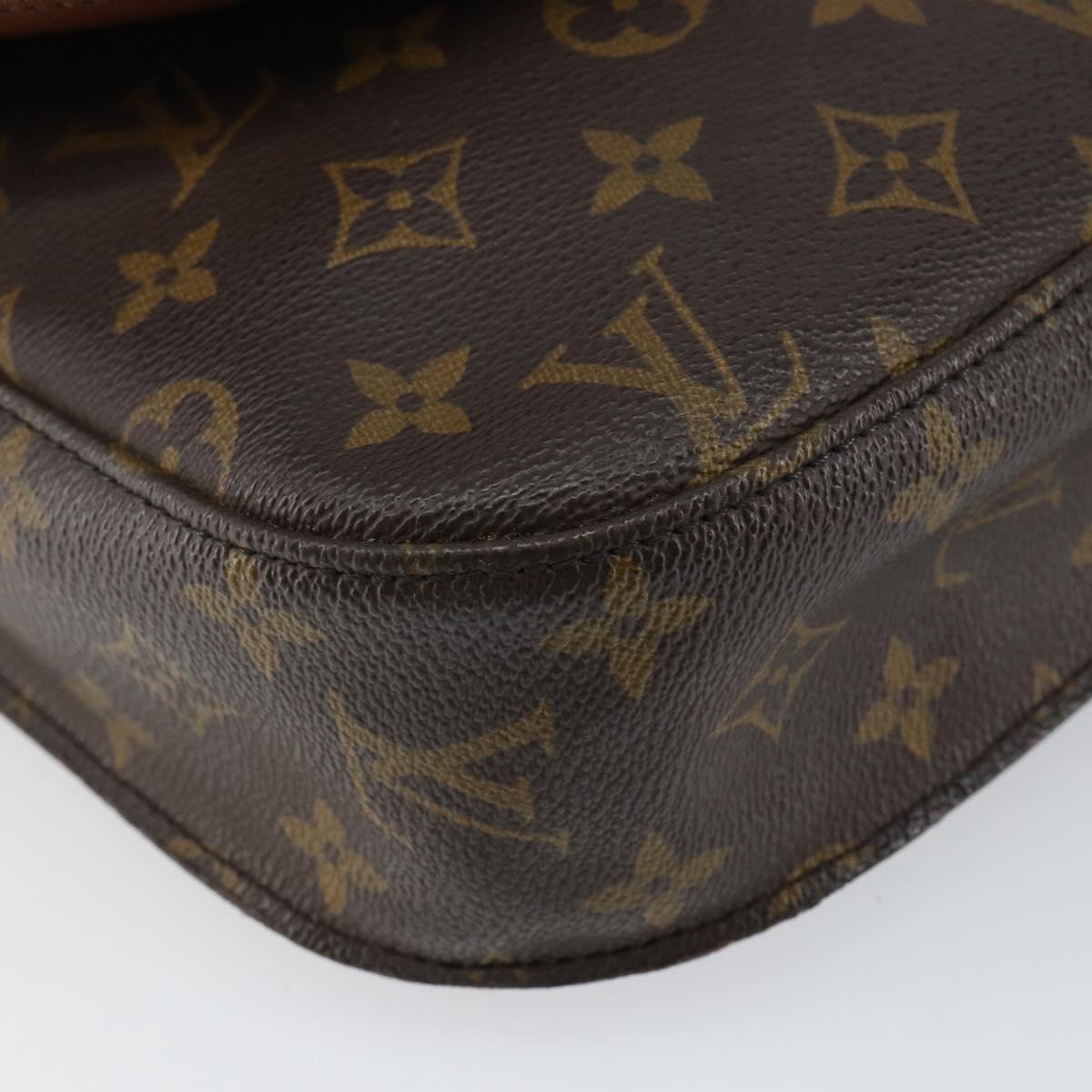 LOUIS VUITTON Monogram Saint Cloud GM Shoulder Bag M51242 LV Auth 144775
