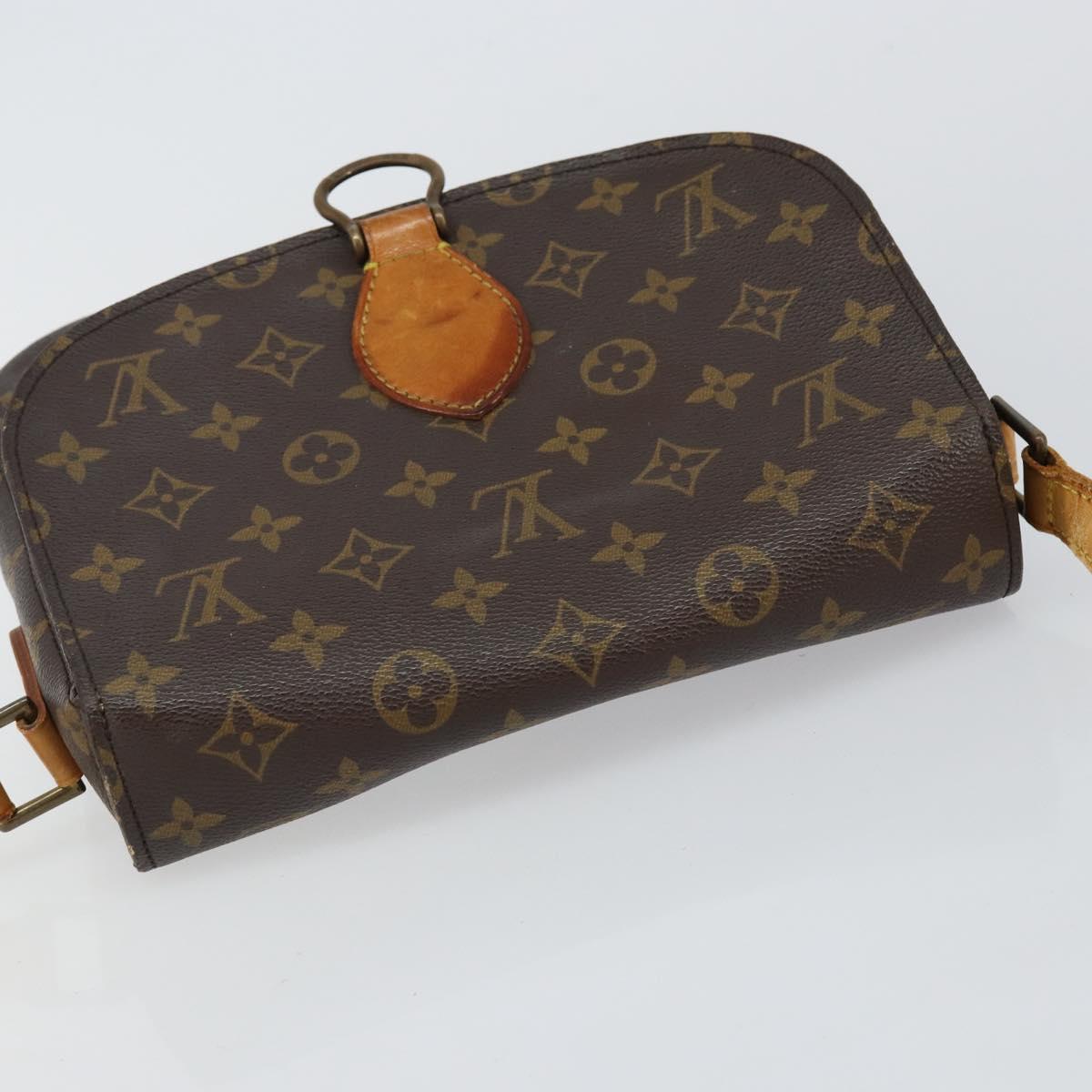 LOUIS VUITTON Monogram Saint Cloud GM Shoulder Bag M51242 LV Auth 144775