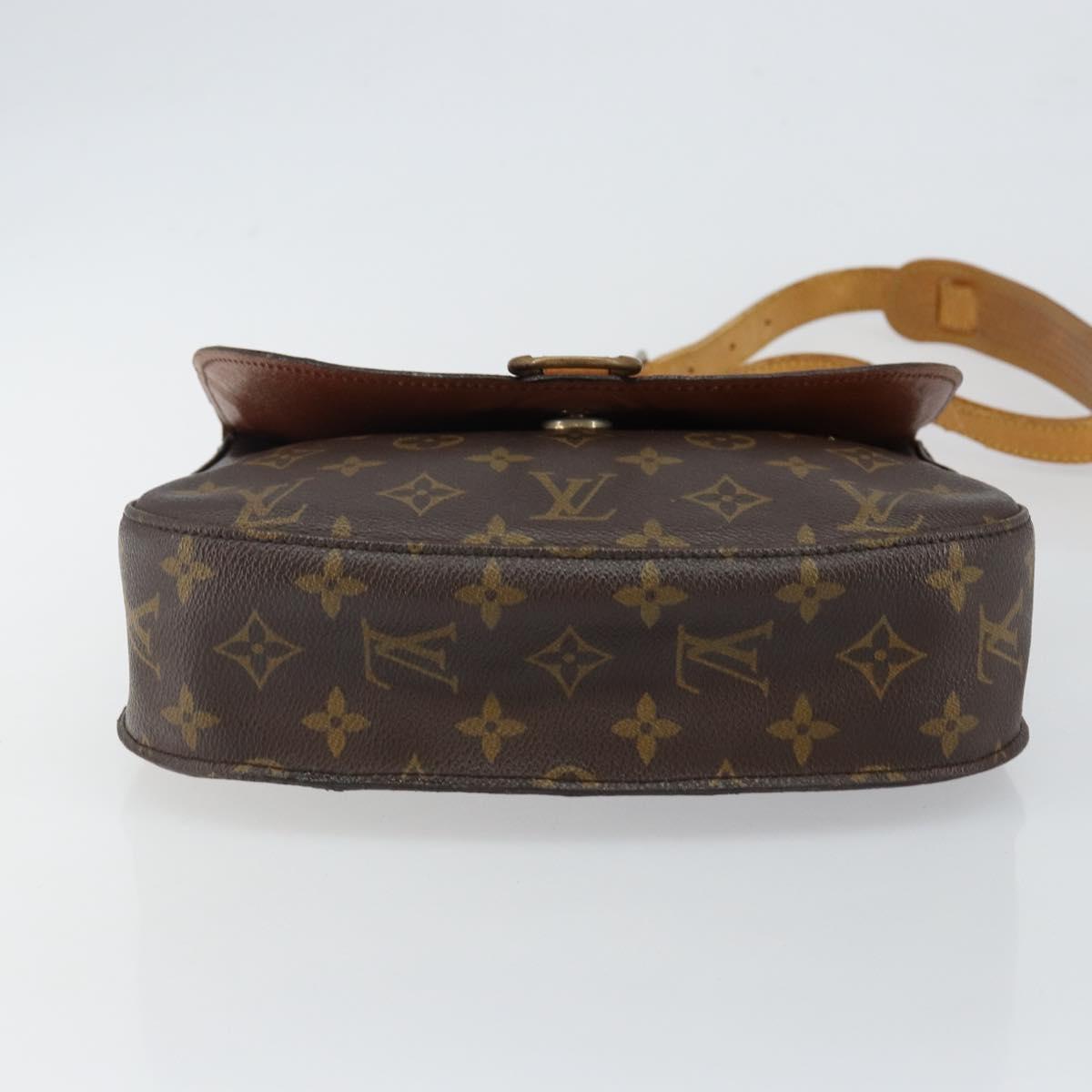 LOUIS VUITTON Monogram Saint Cloud GM Shoulder Bag M51242 LV Auth 144775