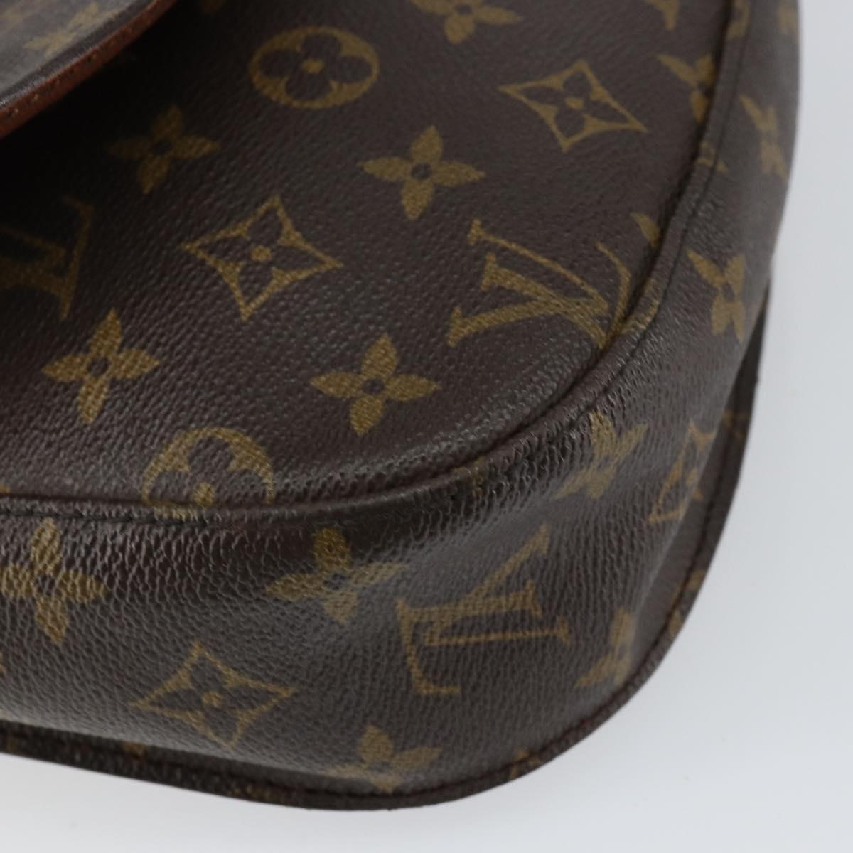 LOUIS VUITTON Monogram Saint Cloud GM Shoulder Bag M51242 LV Auth 144776
