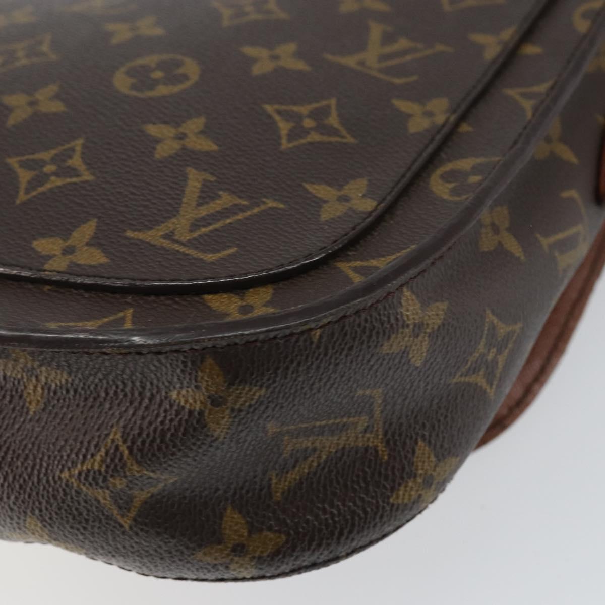 LOUIS VUITTON Monogram Saint Cloud GM Shoulder Bag M51242 LV Auth 144776