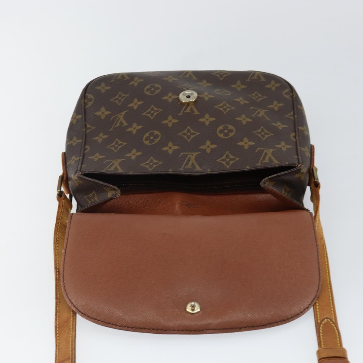 LOUIS VUITTON Monogram Saint Cloud GM Shoulder Bag M51242 LV Auth 144776