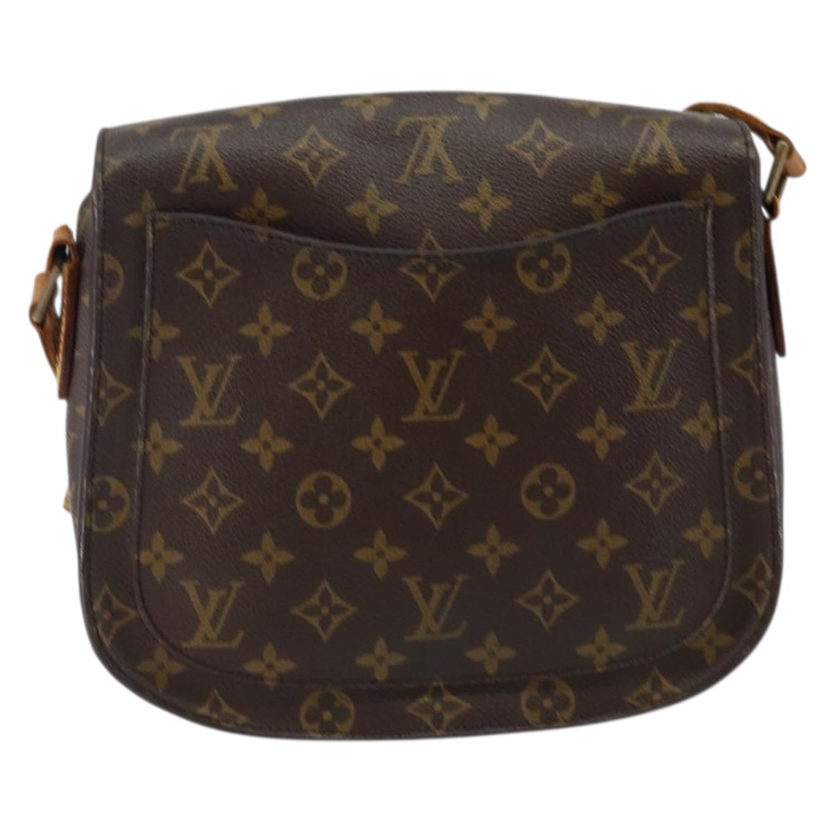 LOUIS VUITTON Monogram Saint Cloud GM Shoulder Bag M51242 LV Auth 144776