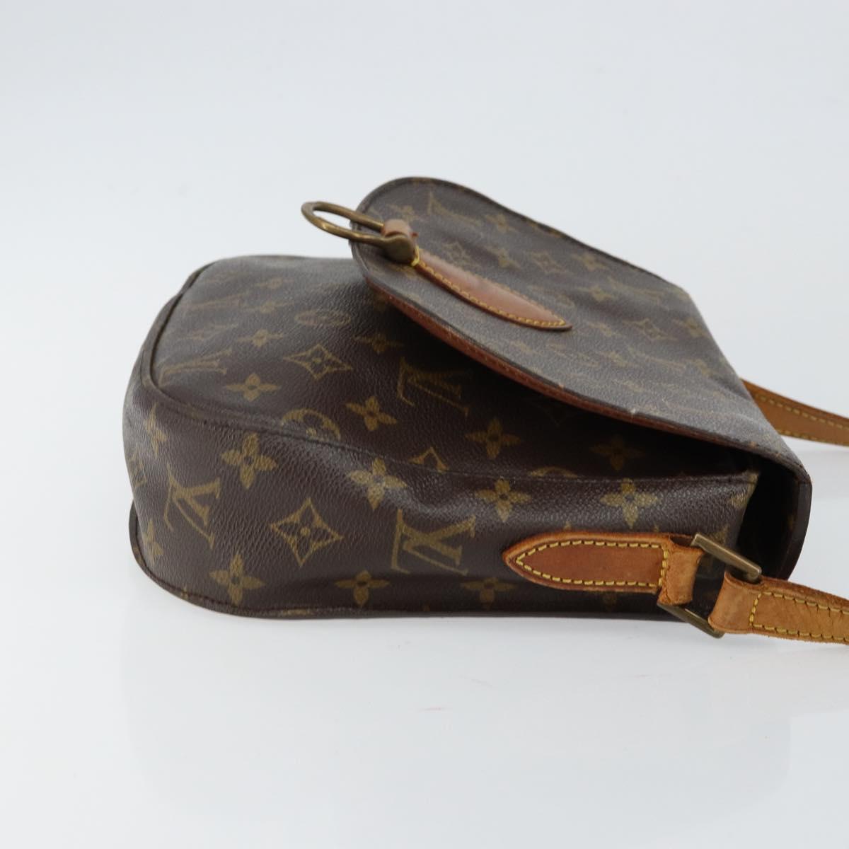 LOUIS VUITTON Monogram Saint Cloud GM Shoulder Bag M51242 LV Auth 144776