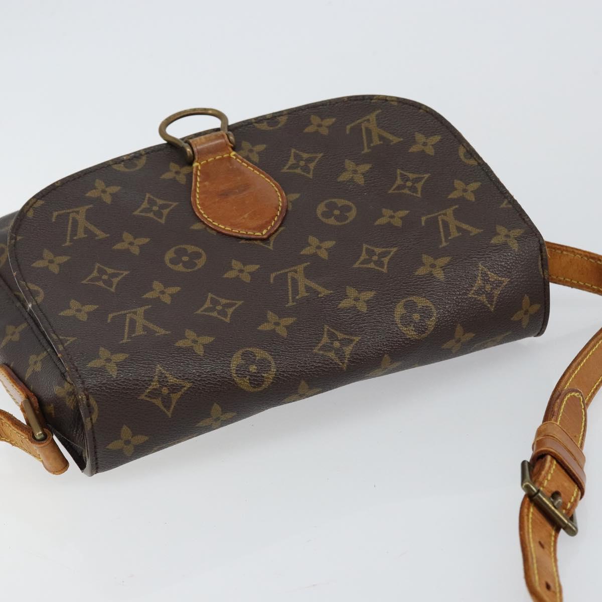 LOUIS VUITTON Monogram Saint Cloud GM Shoulder Bag M51242 LV Auth 144776