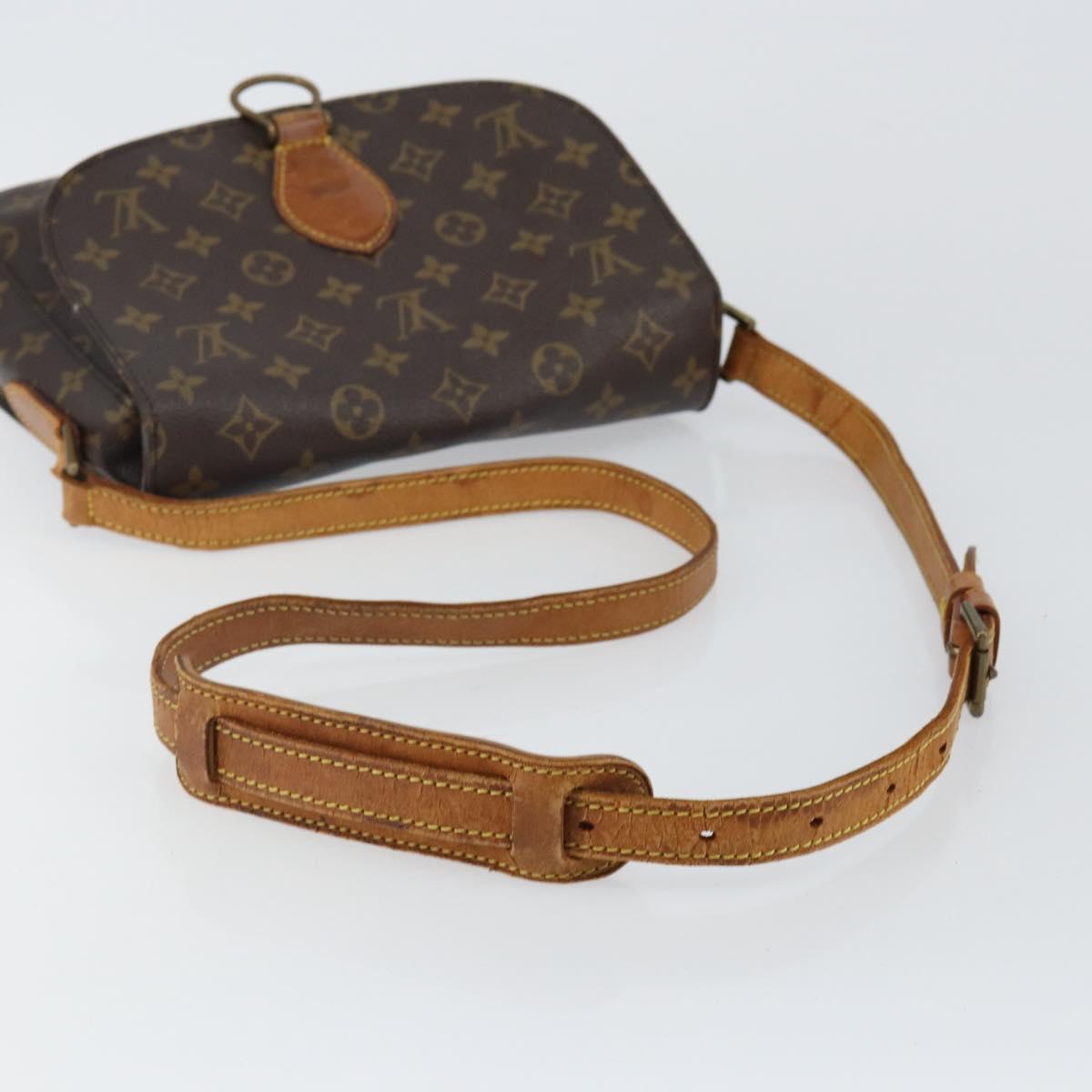 LOUIS VUITTON Monogram Saint Cloud GM Shoulder Bag M51242 LV Auth 144776